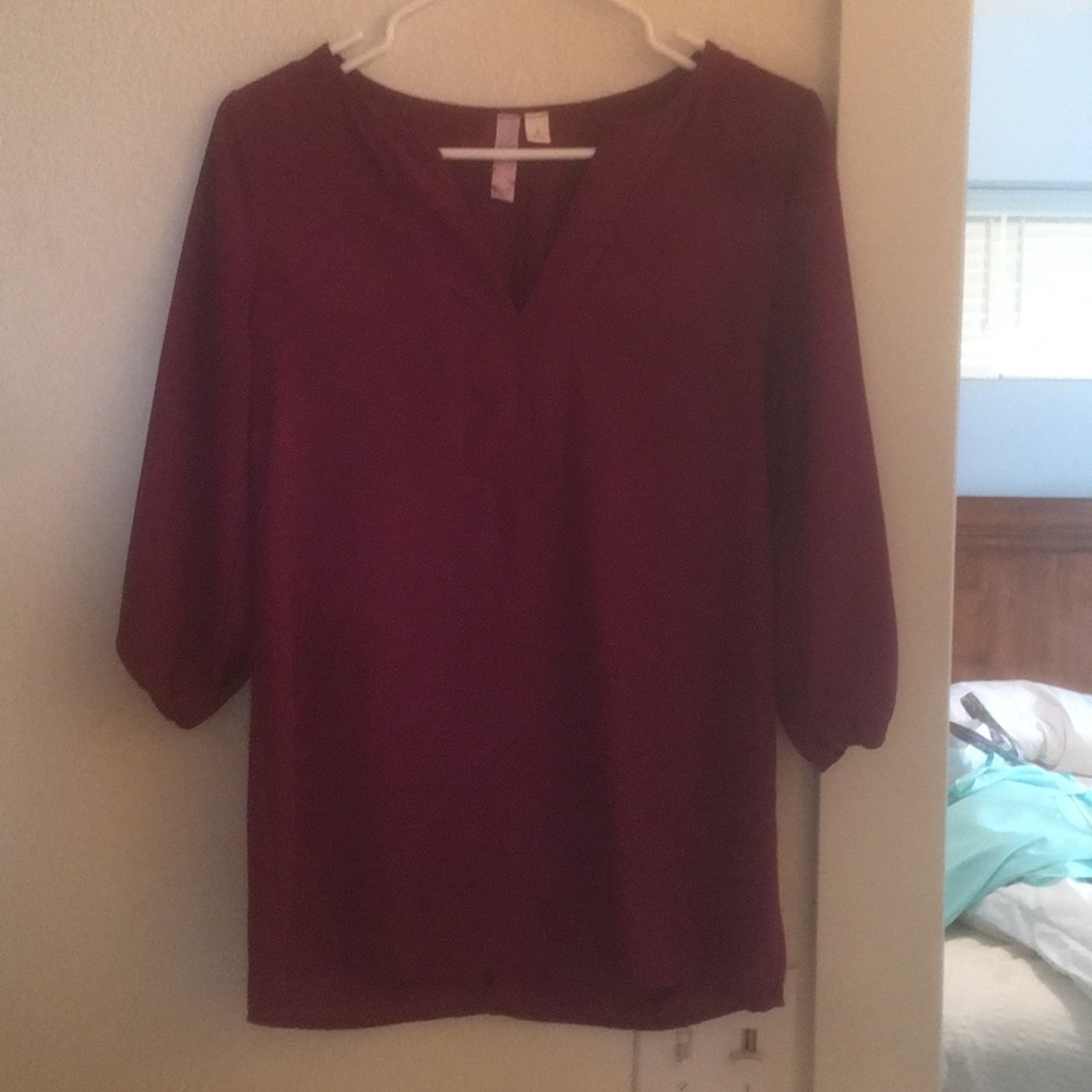 Magenta top!